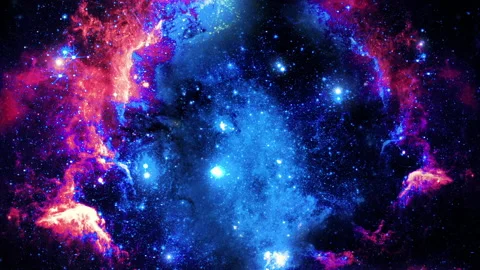 Cosmic Galaxy Video stock 132697666