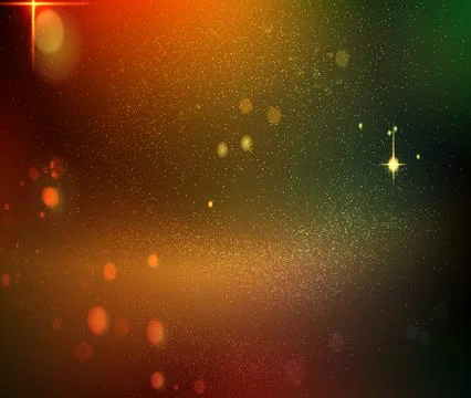 Cosmic Galaxy Vector Background With Glowing Star Light Stock Illustration