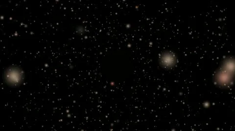 Cosmic glittering particles Stock Footage 10773599