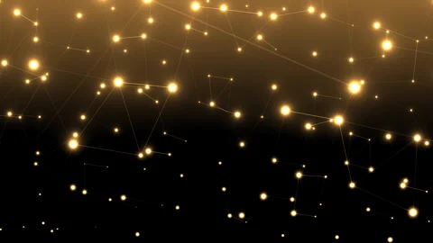 Cosmic Grid Constellation Video stock 291071536