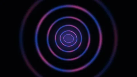 Cosmic Hypnosis Tunnel Background Seamless Loop 動画素材 341702019