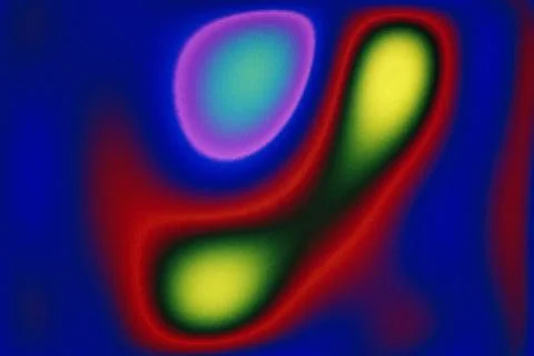 Cosmic Image, Computer Processed Photos Of Galaxies Copyright: xAshaxAdati... Foto stock