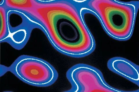 Cosmic images computer processed images of galaxies Copyright: xAshaxAdati... Foto stock