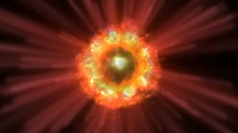 Cosmic inferno Stock Footage 14817459