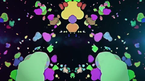 Cosmic Ink 06 Stock Footage 57230757