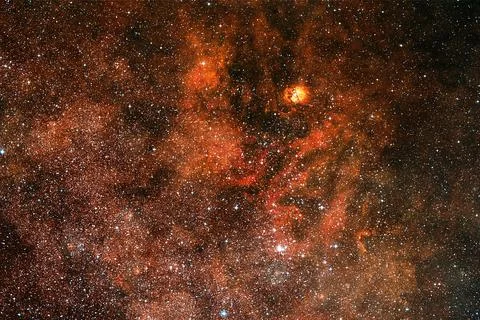 Cosmic landscape. Nebula. Elements of this image furnished by NASA 写真素材