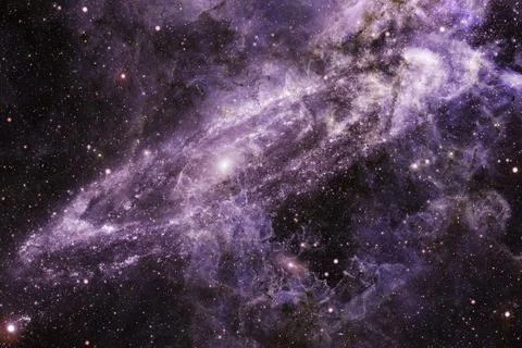 Cosmic landscape. Nebula. Elements of this image furnished by NASA Stock-Fotos