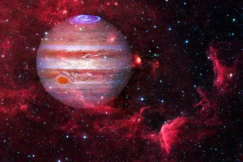 Cosmic landscape. Nebula. Elements of this image furnished by NASA Stock Photos