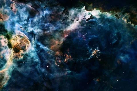  Cosmic landscape. Nebula. Elements of this image furnished by NASA Outer ... Stock Photos