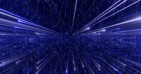Cosmic light trails motion background loop animated Stock Footage 318160444