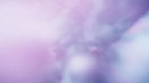 Cosmic loop hyperspace flight through a purple and blue nebula storm background Stock Footage 347579662