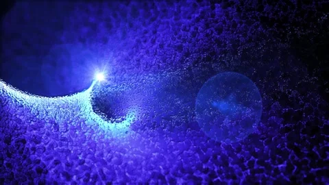 Cosmic matter consisting of plasma emits energy Stock Footage 277577227