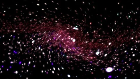 Cosmic matter consisting of plasma emits energy Stock Footage 278124365