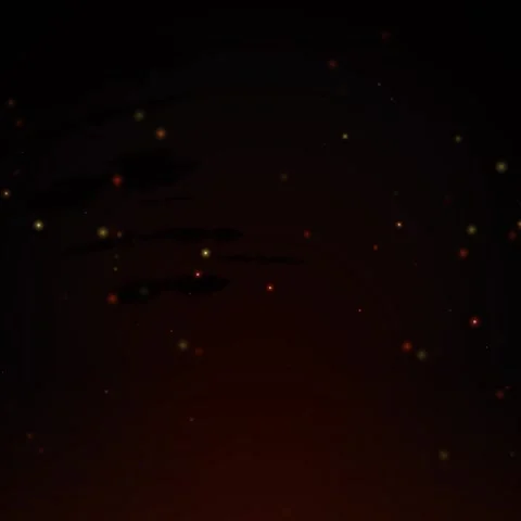 Cosmic nebula background with glowing dust particles and ethereal deep red .. Stock Footage 345689821