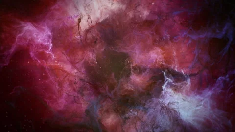 Cosmic Nebula Clouds Deep Space Loop Stock Footage 312717881