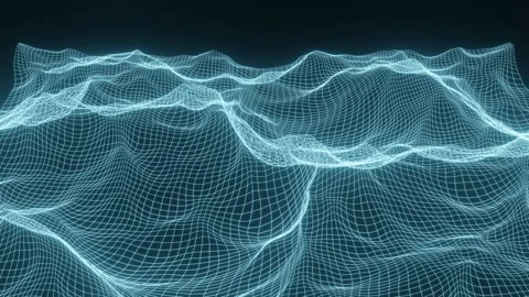 Cosmic network cloud - abstract looping animation in 4K high resolution Stock Footage 245851577