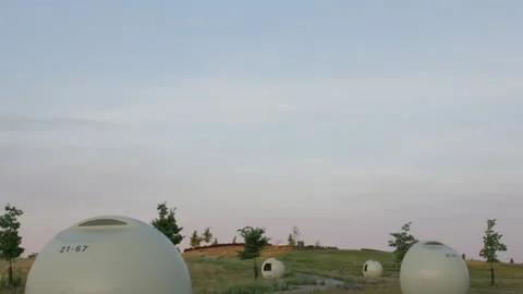 Cosmic Parc Landscape Stock Footage 146192961