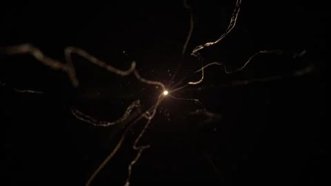 Cosmic Particle Collision Simulation VFX Stock Footage 308958793