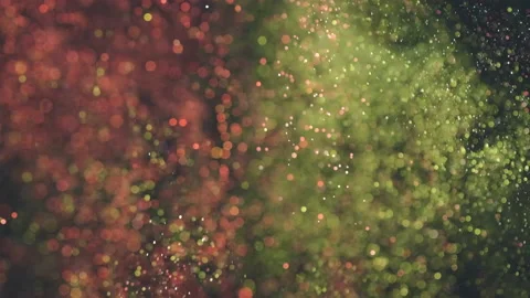 The cosmic particles falling in the air. slow motion Stock Footage 160069278