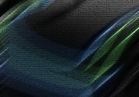 Cosmic phenomena displaying vibrant interstellar light trails across dark spa Ilustração Stock