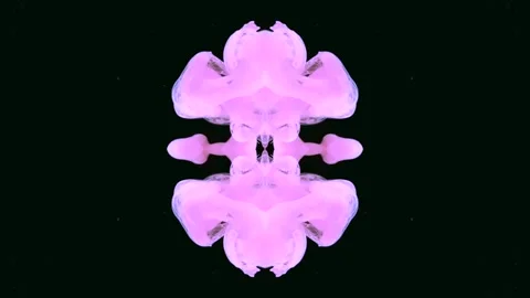 Cosmic pink cloud screensaver. The birth of a stranger Stock-Footage 317592813