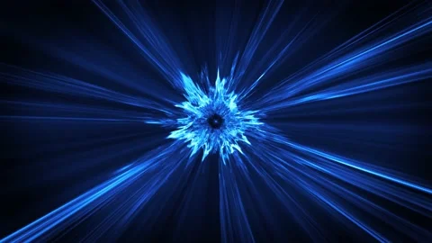 Cosmic Plasma Fire Explosion Energy Fx Seamless Looping Stock Footage 132324020