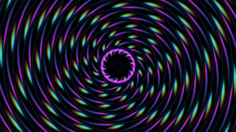 Cosmic Psychedelic Mandala Loop  Cosmic psychedelic Stock Footage 341763442