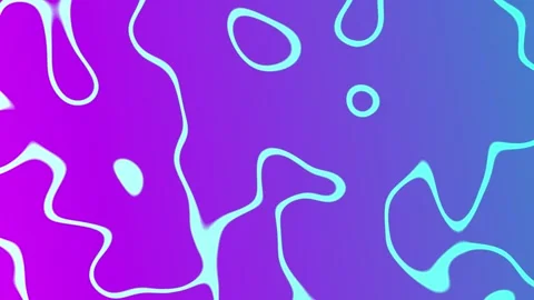 Cosmic Purple and Blue Abstract Loop Stock Footage 315014591