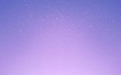 Cosmic purple backdrop. Soft gradient sky with stars. Magic starry background Stock Illustration