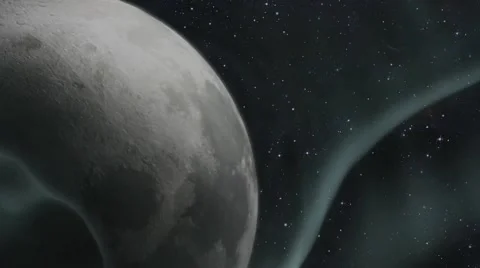 Cosmic rays，Cosmic Wave,solar wind Video stock 53835395