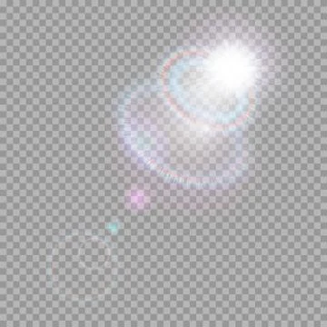 Cosmic shiny effect Stock Illustration