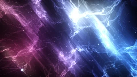 Cosmic Space Lights Background Stock Footage 204145101