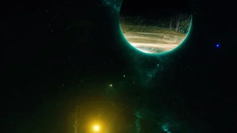 Cosmic Space Motion Backgrounds  4K Abstract Visual Effects Video stock 311002224