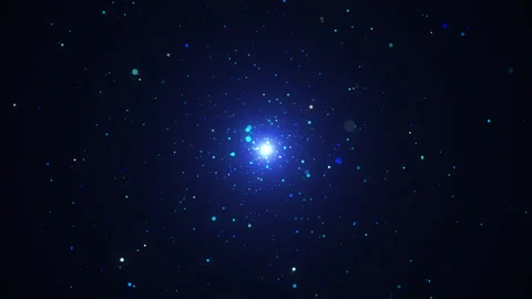 Cosmic space particle Stock Footage 95665248