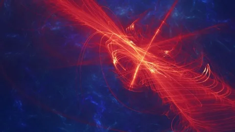 Cosmic space virus. Modern dynamic animation Stock Footage 85355404