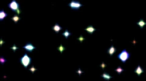 Cosmic Sparkles Stock Footage 25850903