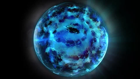 Cosmic sphere 03 Stock Footage 303303592