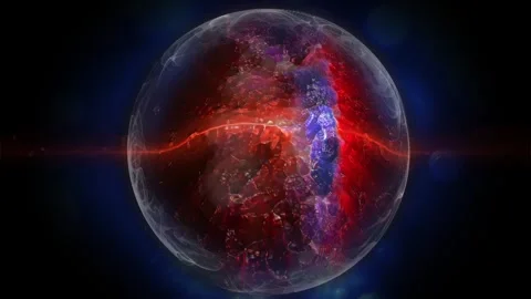 Cosmic sphere 03 Stock Footage 303303888