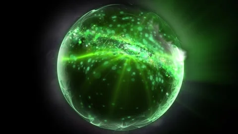 Cosmic sphere 03 Video stock 303304387