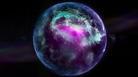 Cosmic sphere 03 Stock Footage 303304554