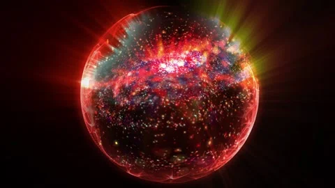 Cosmic sphere 03 Stock Footage 303304638