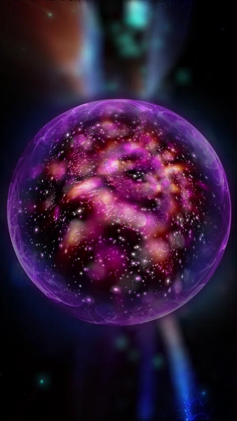 Cosmic sphere 03 Stock Footage 303304761