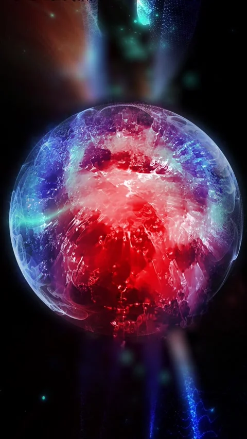 Cosmic sphere 03 Stock Footage 303306035