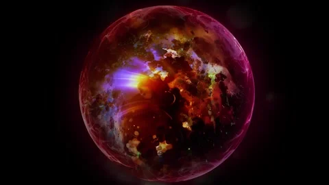 Cosmic sphere 03 Stock Footage 303306781