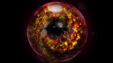 Cosmic sphere 03 Stock Footage 303308680