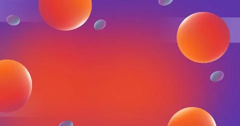 Cosmic spheres. Abstract future background. Copy space. Stock Illustration