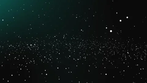 Cosmic Star field with Glowing Particles and Nebula Effect image 2987 animati Stock Footage 340998144