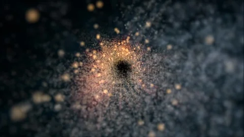 Cosmic Star Space Tunnel Stock Footage