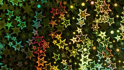 Cosmic star zoom in out luminous reflective motion background Vídeos de archivo 345003763