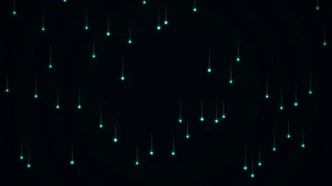 Cosmic stardust particles falling in deep dark space background abstract moti Stock Footage 346002976